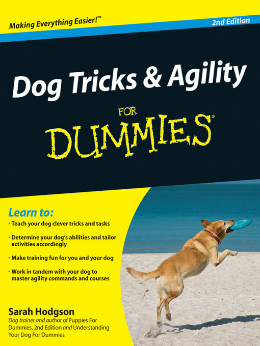 Title details for Dog Tricks and Agility For Dummies by Sarah Hodgson - Wait list